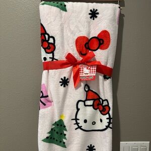 Sale! NEW! Hello Kitty Christmas Throw